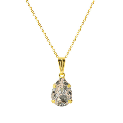 Кулон "Venēra II (Rose Patina)" с кристаллами Swarovski™